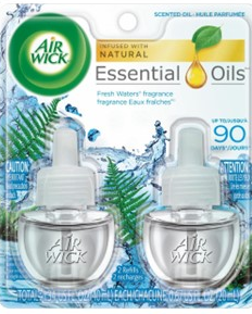 Airwick Scented Oil -Fresh Water 2 Pk, 6/cs.