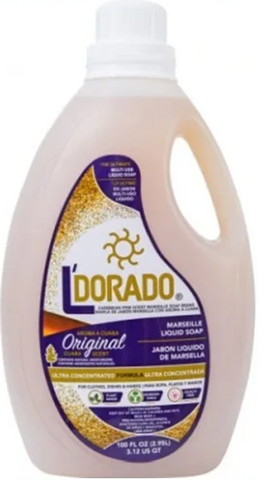 L'Dorado Laundry Detergent 100 Oz, 6/cs