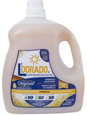 L'Dorado Laundry Detergent 288 Oz, 2/cs