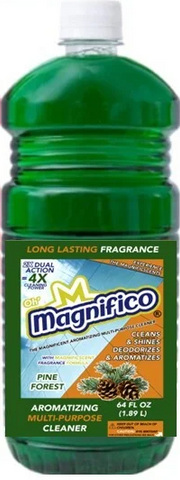 Magnifico Multipurpose Cleaner -Pine Forest 67.6 Oz (2 L), 6/cs