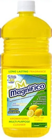 Magnifico Multipurpose Cleaner -Lemon 67.6 Oz (2 L), 6/cs