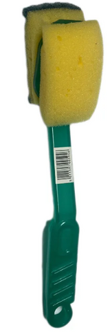 Clean Up Sponge Scourer Dish Brush 10/cs.