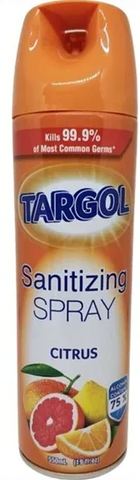 Targol Sanitizing Spray -Citrus 19 Oz, 24/cs.