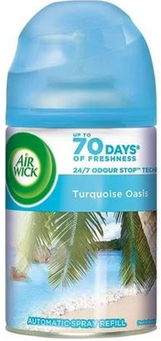 Airwick Freshmatic Refill -Turquoise Oasis 250 Ml, 6/cs