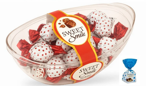 Sweet Smile Gondol Gift Chocolate 4 Color 24.69 Oz. (700g), 6/cs.