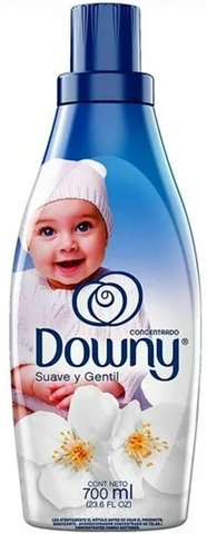 Downy Fabric Softner -Suave Y Gentil 700 Ml (23.6 Oz), 12/cs.