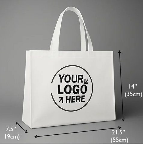 Nonwoven Custom Bag w/Logo 350/cs.