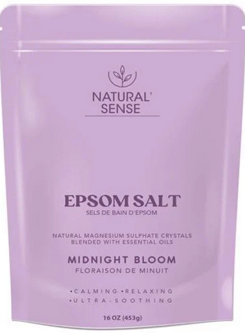 Natural Sense Epsom Salt -Midnight Bloom 16 Oz, 6/cs.