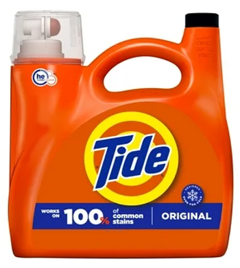 Tide Liquid Detergent -Original HE 151 Oz, 4/cs.