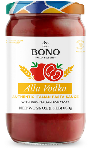 Bono Pasta Sauce -Alla Vodka Sauce 24 Oz, 6/cs.  EXP:02/06/2029