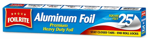 Foilrite Heavy Duty Aluminum Foil 25 SQFT, 24/cs