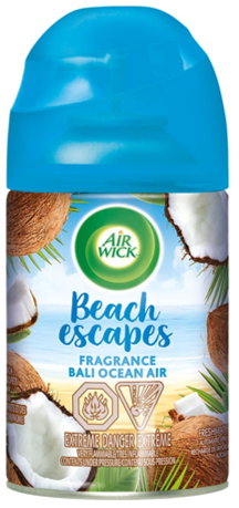 Airwick Freshmatic Refill -Bali Ocean Air  6.17 Oz,  6/cs