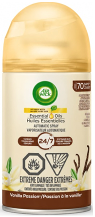 Airwick Freshmatic Refill -Vanilla Passion 6.35 Oz,  6/cs