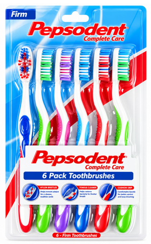 Pepsodent Toothbrush -Firm 6 CT, 24/cs.