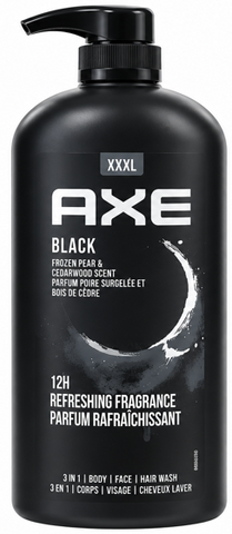 Axe Body Wash -Black  33.8 Oz, 12/cs.