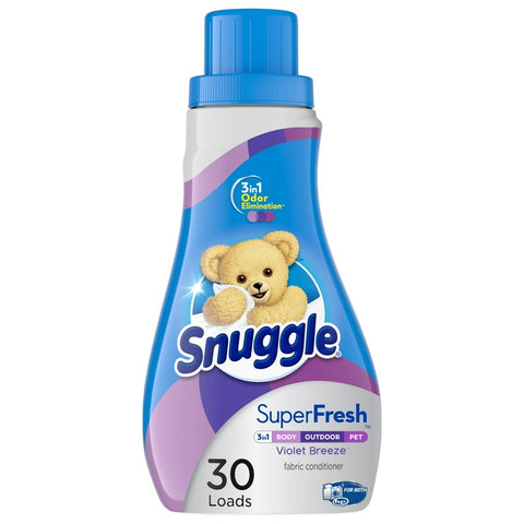 Snuggle Fabric Softener SuperFresh 3 in 1 31.7 Oz, 9/cs