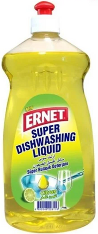 Ernet Dish Washing Liquid -Citrus 750 Ml, 16/cs.