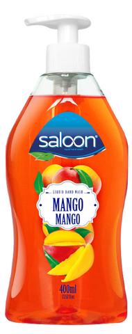 Saloon Liquid Soap -Mango 400 Ml, 12/cs.