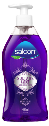 Saloon Liquid Soap -Sultan Garden 400 Ml, 12/cs.