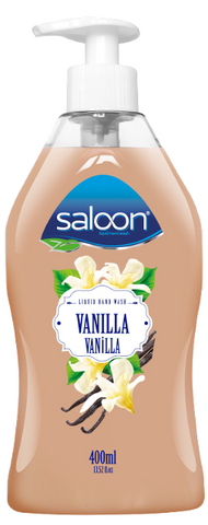 Saloon Liquid Soap -Vanilla 400 Ml, 12/cs.