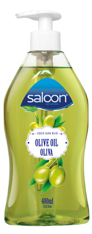 Saloon Liquid Soap -Olive Oil 400 Ml, 12/cs.
