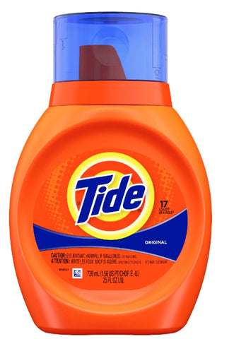Tide Liquid -Original 25 Oz, 6/cs.