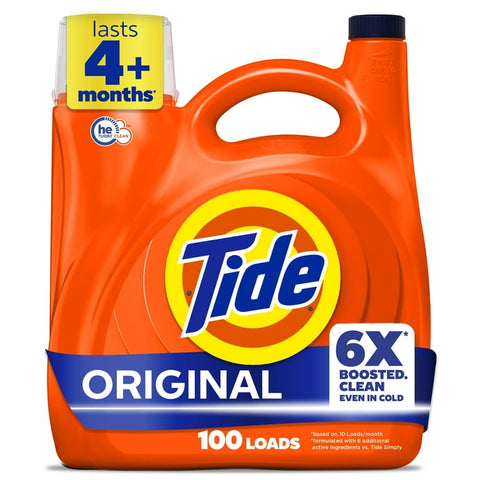 Tide Liquid Detergent -Original 132 Oz, 4/cs.
