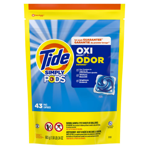 Tide Pods -Fresh Scent 43 CT, 6/cs
