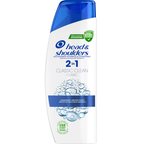 H & S Shampoo -Classic Clean 330 Ml, 6/cs