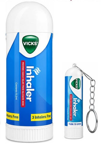 Vicks Inhaler w/Keychain 0.5 Ml, 26/cs.JUMBO!!!!!