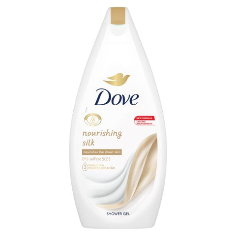 Dove Body Wash -Nourishing Silk 450 Ml, 12/cs.