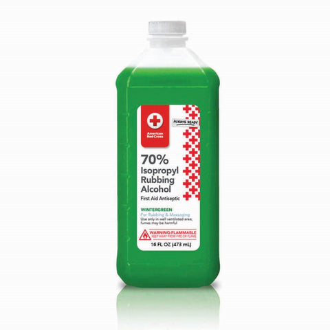 American Red Cross 70% Isopropyl Alcohol 16 Oz, 12/cs