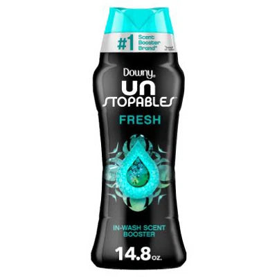 Downy Scent Booster -Unstopables Fresh 13.4 Oz, 9/cs.