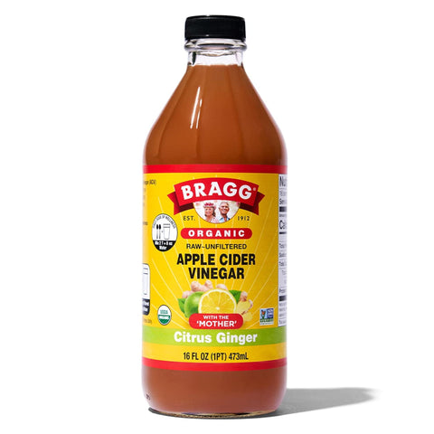 Bragg Organic Raw Apple Cider Vinegar 16 Oz, 12/cs.