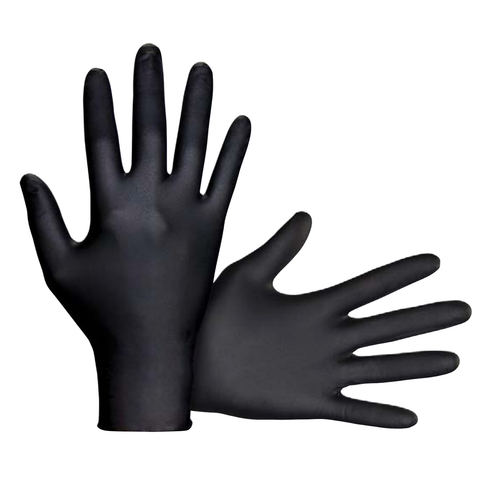 Black Nitrile Disposable Gloves -Small 100 CT, 10/cs.