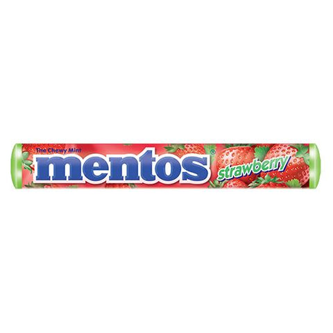Mentos Candy Roll -Strawberry 37 G, 20/cs. EXP: 07/2028