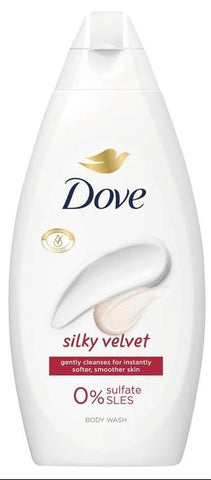Dove Body Wash -Silky Velvet 450 Ml, 12/cs.