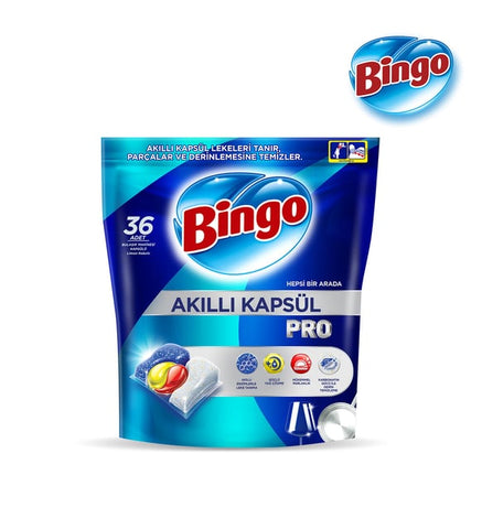 Bingo Smart Pro Diswasher Capsule 36 CT, 5/cs.