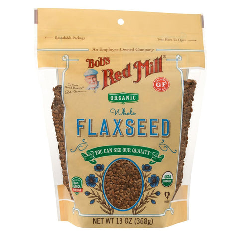 Bobs Red Mill Organic Flax Seed 13 Oz, 4/cs. EXP: 11/30/2027
