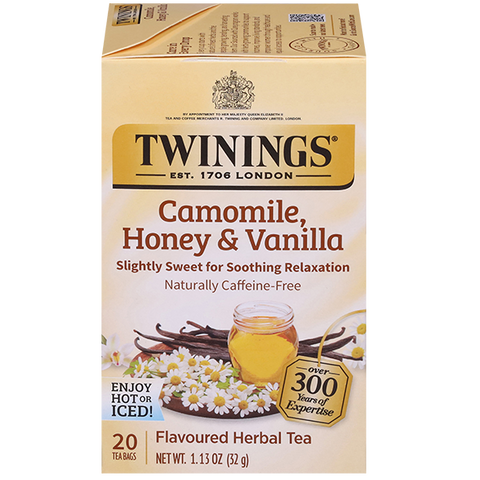 Twinings Tea -Camomile Honey & Vanilla 20 Ct, 6/cs.