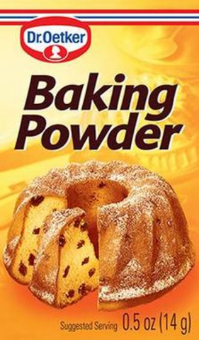 Dr.Oetker Baking Powder 14 G (0.5 Oz), 6 Pk, 12/cs