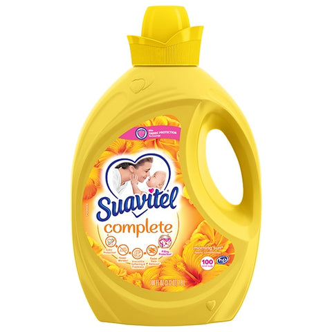 Suavitel Fabric Softener -Morning Sun 100 Oz, 4/cs.