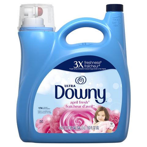 Downy Fabric Softener -April Fresh 150 Oz, 4/cs.
