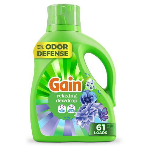 Gain Laundry Detergent -Relaxing 81 Oz, 4/cs.