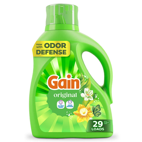 Gain Laundry Detergent -Original 39 Oz, 6/cs.