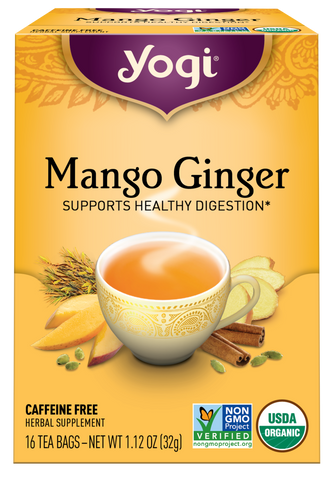 Yogi Tea -Mango Ginger 16 Ct, 6/cs.