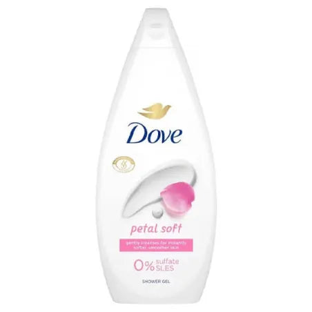 Dove Body Wash -Petal Soft 720 Ml, 12/cs.
