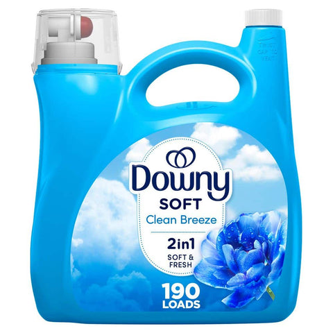Downy Ultra Fabric Softener -Clean Breeze 140 Oz, 4/cs.