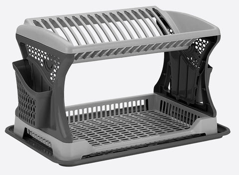 Plastic Storey Dish Rack w/Box 1/cs.