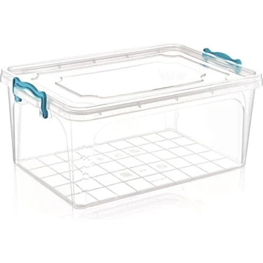 Plastic Rectangle Storage Box 15 LT, 20/cs.